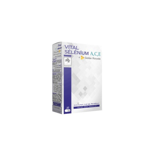 VITAL SELENIUM ACE 30 GELULES