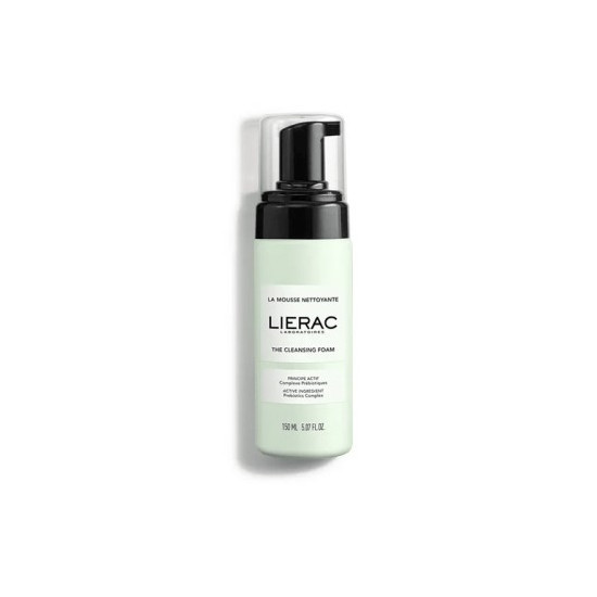 LIERAC MOUSSE NETTOYANTE 150ML