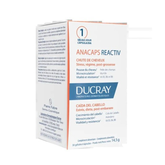 DUCRAY ANACAPS REACTIV 30...