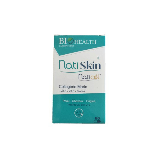 BIO HEALTH NATISKIN 60 GELULES