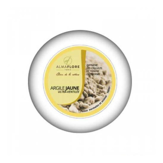 ALMAFLORE ARGILE JAUNE.100GR