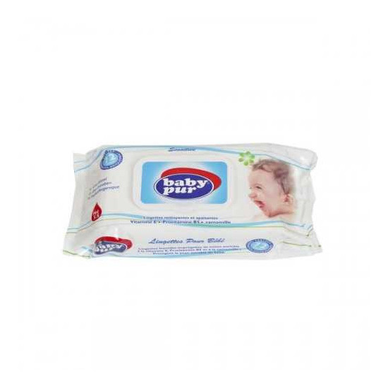 BABY PUR LINGETTES 72 PIECES