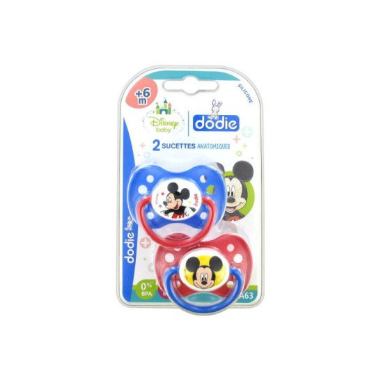 DODIE 2 SUCETTES MICKEY...