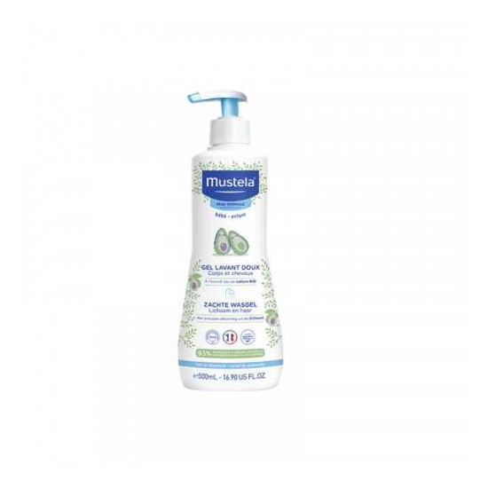 MUSTELA GEL LAVANT DOUX 500ML