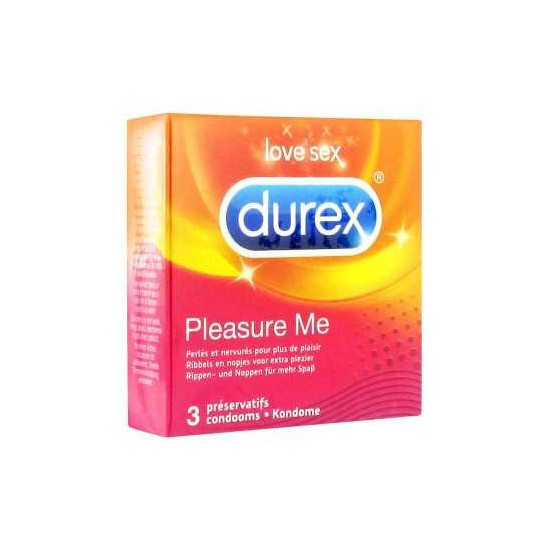 DUREX PLEASURE ME BT/3