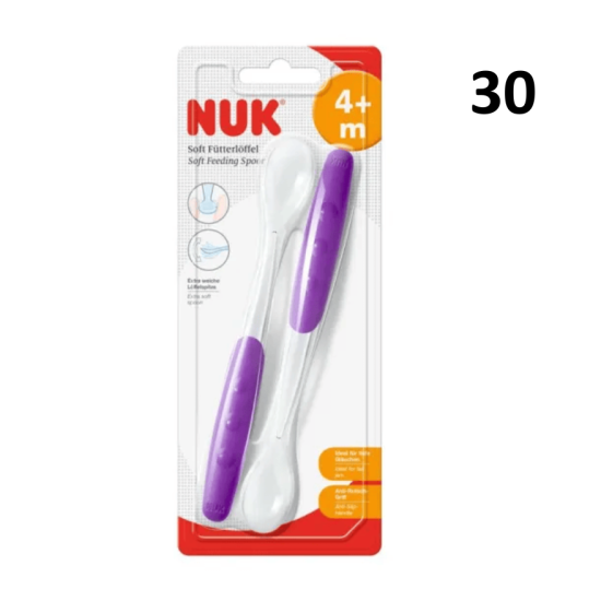 NUK 2 CUILLERES EN SILICONE...