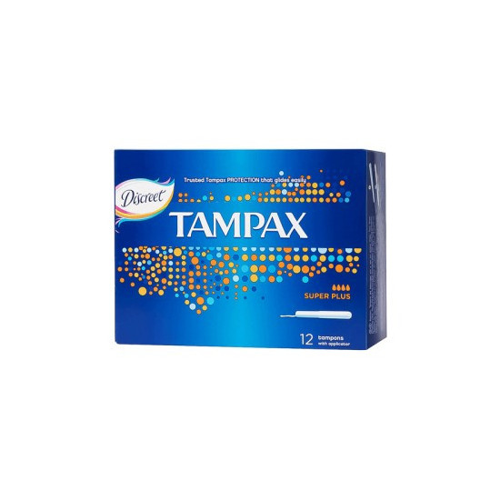 TAMPAX TAMPONS SUPER PLUS...