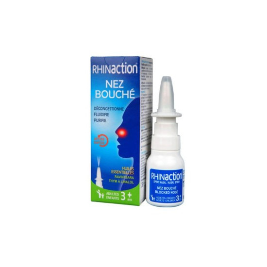 RHINACTION NEZ BOUCHÉ 3 ANS...