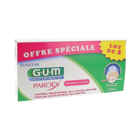 GUM PAROEX GEL DENTIFRICE...