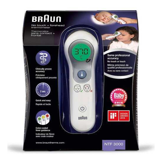 BRAUN THERMOMETRE FRONTAL...