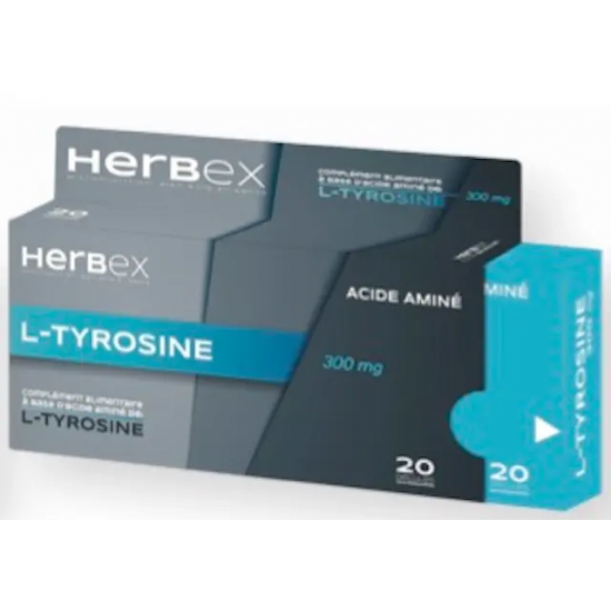 HERBEX L-TYROSINE 300 MG 20...