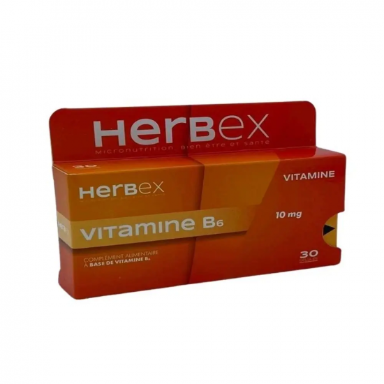 HERBEX VITAMINE B6 10MG 30...