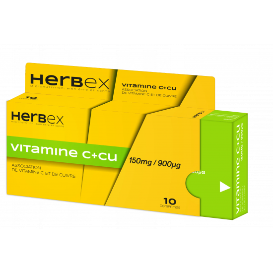 HERBEX VITAMINE C+CU...