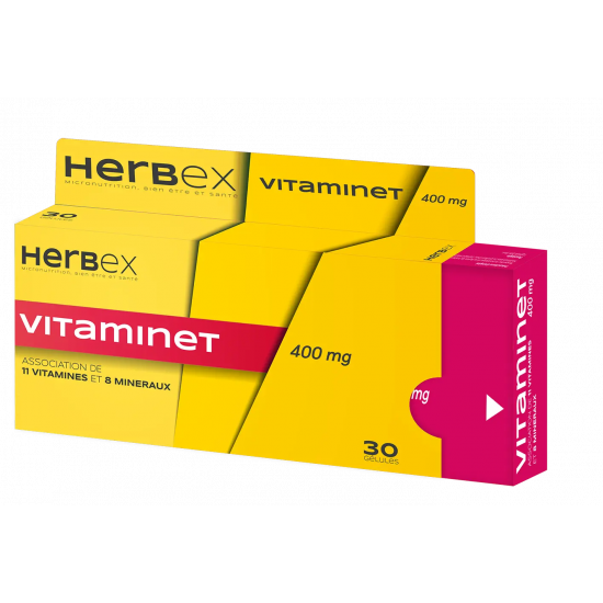 HERBEX VITAMINET 400MG 30...
