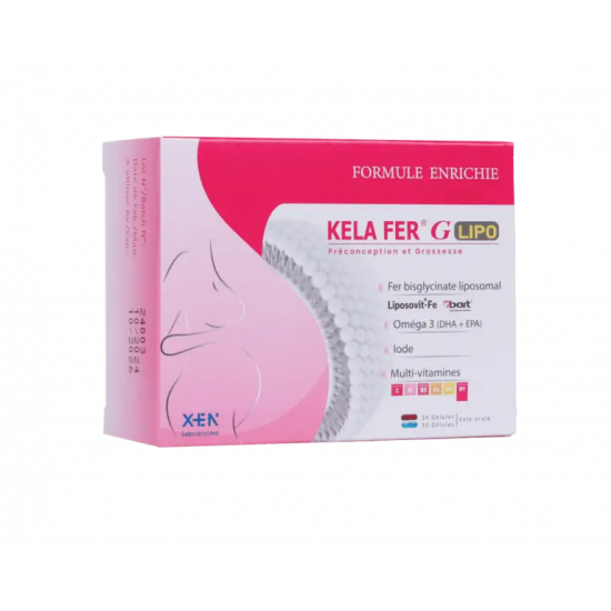 XEN KELA FER G LIPO 60 GELULES