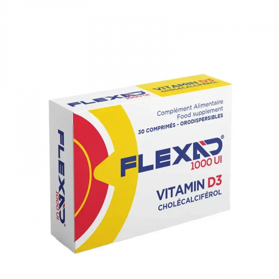 FLEXAD 1000 UI VITAMINE D3...