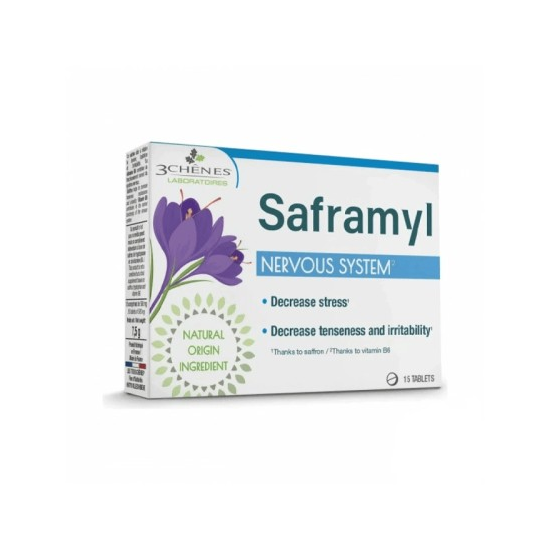 3 CHENES SAFRAMYL 15 COMPRIMES