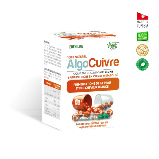 EDEN LIFE ALGO CUIVRE 30...