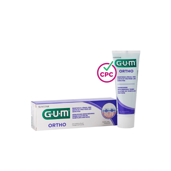 GUM Dentifrice Ortho, 75 ml