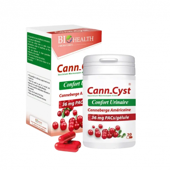 BIOHEALTH CANN-CYST 30 GELULES