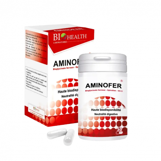 BIOHEALTH AMINOFER 30 GELLULES