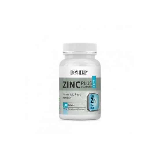 BIOHERBS ZINC PLUS+ACREOLA...
