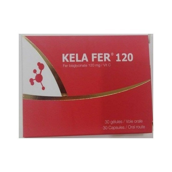 KELA FER 120 mg, 30 capsules