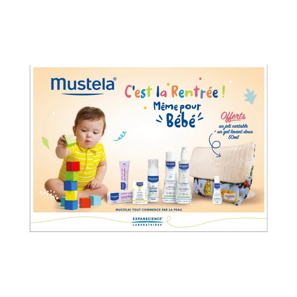 Pack de 6 produits mustela pour bébé